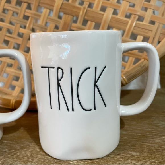 Rae Dunn Trick Treat Mug Set Holiday Halloween Ceramic Cup Decor Gift Autumn - Picture 3 of 9